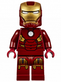 Iron Man - Mark 7 Armor, Small Helmet Visor (sh0231) product image 1, provided for visual reference and product detail review