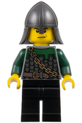 Kingdoms - Dragon Knight Scale Mail with Chain and Belt, Helmet with Neck Protector, Scowl (cas458) product image 1,