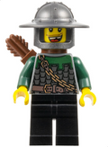 Kingdoms - Dragon Knight Scale Mail with Chain and Belt, Helmet with Broad Brim, Quiver, Missing Tooth (cas494) product