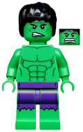 Hulk - Minifigure, Dark Purple Tattered Pants (sh0037) product image 1, provided for visual reference and product detail