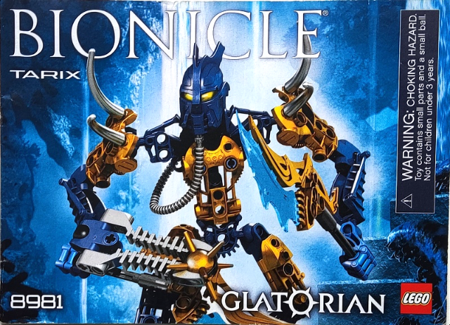 8981 Tarix (Certified) LEGO BIONICLE product image 2, provided for visual reference and product detail review