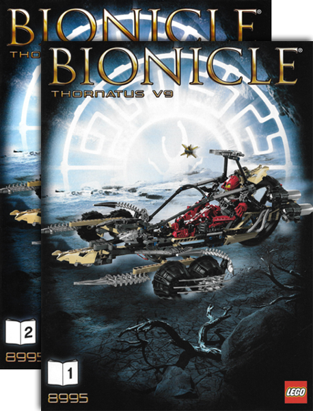 8995 Thornatus V9 (Certified) LEGO BIONICLE product image 2, provided for visual reference and product detail review