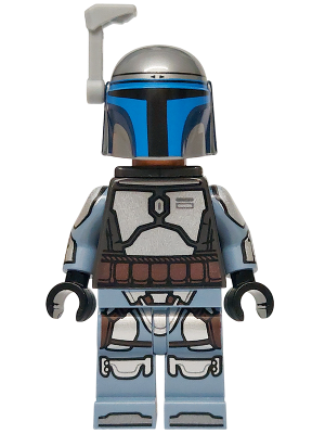 Jango Fett - Nougat Head, Printed Arms (sw1406) product image 1, provided for visual reference and product detail review