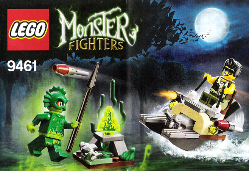 9461 The Swamp Creature (Certified) LEGO Monster Fighters product image 2, provided for visual reference and product detail