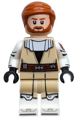 Obi-Wan Kenobi - Clone Wars, Printed Arms and Legs (sw1424) product image 1, provided for visual reference and product