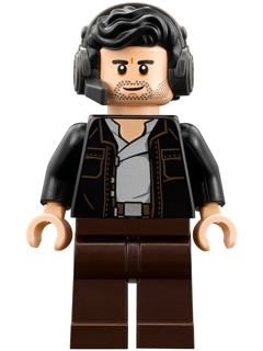 Captain Poe Dameron (Headset) (sw0890) product image 1, provided for visual reference and product detail review