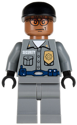 Arkham Asylum Guard - Light Brown Head, Black Cap (bat019) product image 1, provided for visual reference and product detail