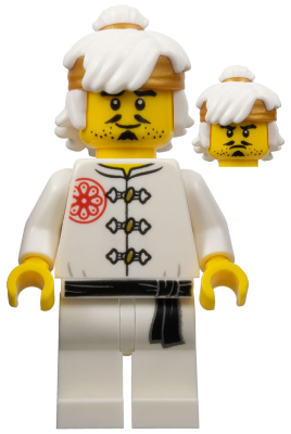 Wu Teen (Sensei Wu), White Training Gi (njo0555) product image 1, provided for visual reference and product detail review