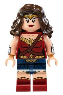 Wonder Woman - Dark Red Torso, Dark Blue Skirt (sh0221) product image 1, provided for visual reference and product detail