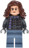 Hermione Granger - Dark Bluish Gray Jacket with Scarf (hp588) product image 1, provided for visual reference and product