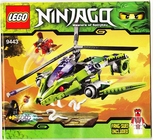 9443 Rattlecopter (Certified) LEGO Ninjago product image 2, provided for visual reference and product detail review