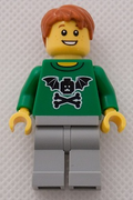 LEGO Brand Store Male, Bat Minifigure Head with Wings and Crossbones - Indianapolis, IN (tls004) product image 1, provided