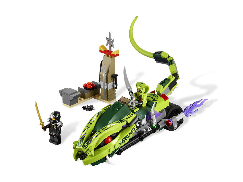9447 Lasha's Bite Cycle (Certified) LEGO Ninjago product image 1, provided for visual reference and product detail review
