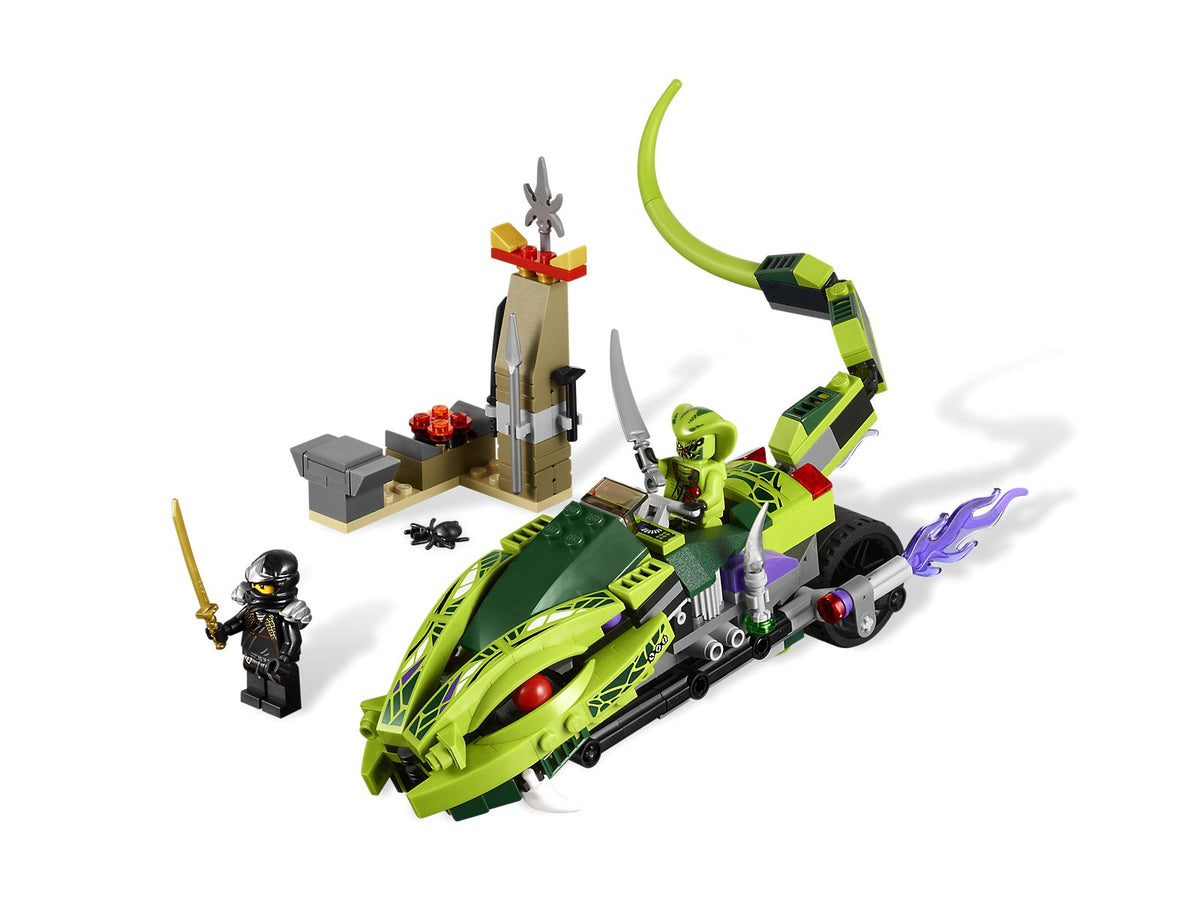 9447 Lasha's Bite Cycle (Certified) LEGO Ninjago product image 1, provided for visual reference and product detail review