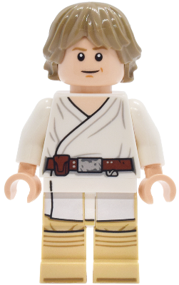 Luke Skywalker - Tatooine, Dark Tan Hair (sw1453) product image 1, provided for visual reference and product detail review