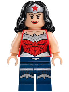 Wonder Woman - Silver Tiara, Dark Blue Legs (sh0150) product image 1, provided for visual reference and product detail review