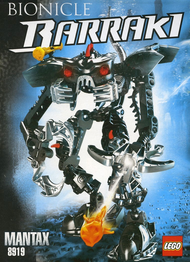 8919 Mantax (Certified) LEGO BIONICLE product image 2, provided for visual reference and product detail review