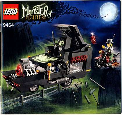 9464 The Vampyre Hearse (Certified) LEGO Monster Fighters product image 2, provided for visual reference and product detail