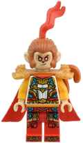 Monkey King - Pearl Gold Shoulder Armor with Dragon Heads (mk170) product image 1, provided for visual reference and product