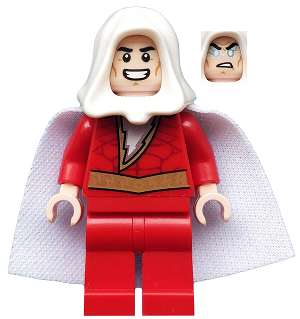 Shazam - White Hood, Spongy Cape (sh0592) product image 1, provided for visual reference and product detail review