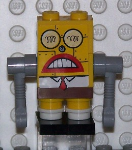 Robot SpongeBob with Sticker (bob009s) product image 1, provided for visual reference and product detail review
