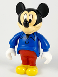 Mickey Mouse Figure with Blue Shirt, Red Pants (4141355) (mck002) product image 1, provided for visual reference and product