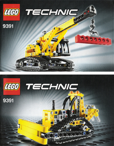 9391 Tracked Crane (Certified) LEGO TECHNIC product image 2, provided for visual reference and product detail review