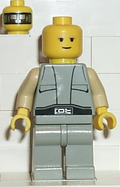 Lobot - Light Gray Uniform, Yellow Head (sw0049) product image 1, provided for visual reference and product detail review