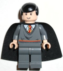 Neville Longbottom - Gryffindor Stripe Torso, Black Cape (hp043) product image 1, provided for visual reference and product