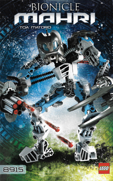 8915 Toa Matoro (Certified) LEGO BIONICLE product image 2, provided for visual reference and product detail review