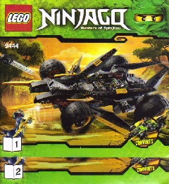 9444 Cole's Tread Assault (Certified) LEGO Ninjago product image 2, provided for visual reference and product detail review