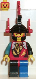 Dragon Knights - Dragon Master, Red Plumes (cas011) product image 1, provided for visual reference and product detail review