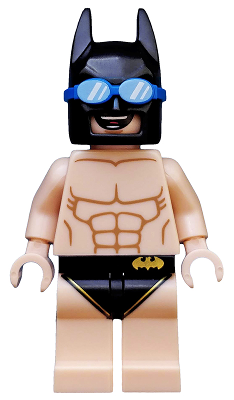 Swimsuit Batman, The LEGO Batman Movie, Series 2 (Minifigure Only) (coltlbm30) product image 1, provided for visual