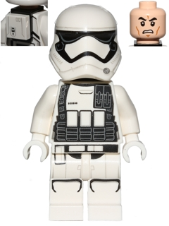 First Order Heavy Assault Stormtrooper (Rounded Mouth Pattern) - Backpack, Ammo Pouch Print (sw0722) product image 1,