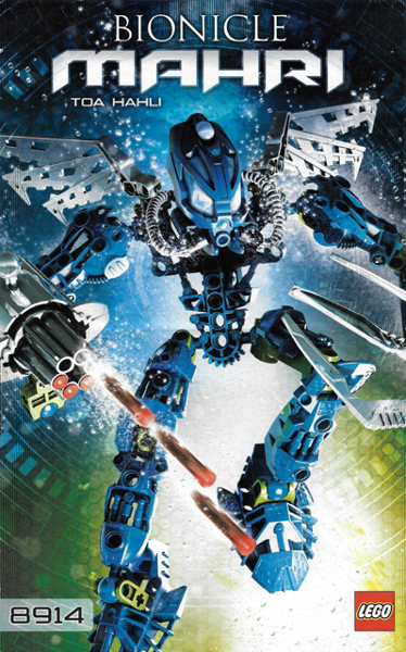 8914 Toa Hahli (Certified) LEGO BIONICLE product image 2, provided for visual reference and product detail review