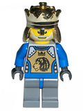 Knights Kingdom II - King Mathias with Blue Arms (cas258a) product image 1, provided for visual reference and product detail