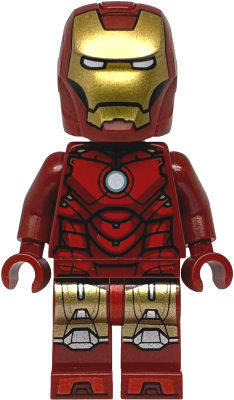 Iron Man - Mark 4 Armor, Large Helmet Visor, Light Nougat Head (sh1048) product image 1, provided for visual reference and