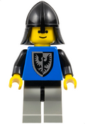 Black Falcon - Light Gray Legs with Black Hips, Black Neck-Protector (cas103) product image 1, provided for visual reference