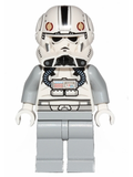 Clone Trooper V-wing Pilot (Phase 2) - Light Bluish Gray Arms and Legs, White Head (sw0525) product image 1, provided for
