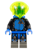 Insectoids Zotaxian Alien - Male, Black and Blue with Silver Circuits, with Air Tanks (sp023) product image 1, provided for