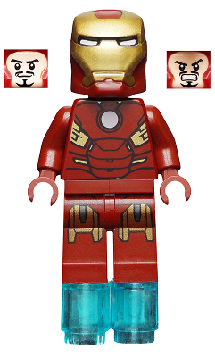 Iron Man - Mark 7 Armor, Small Helmet Visor, Foot Repulsors (sh0036) product image 1, provided for visual reference and