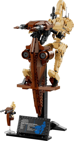 75428 Battle Droid with STAP product image 3, provided for visual reference and product detail review