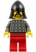 Fright Knights - Knight 3, Red Legs, Black Neck-Protector (cas030) product image 1, provided for visual reference and