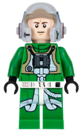 Rebel Pilot A-wing - Green Jumpsuit with Dark Tan Vest (Jake Farrell) (sw0819) product image 1, provided for visual