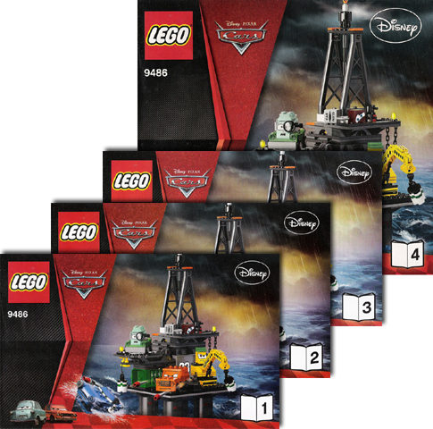 9486 Oil Rig Escape (Certified) LEGO Cars product image 2, provided for visual reference and product detail review
