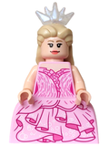 Glinda - Minifigure, Bright Pink Dress, Wide Skirt (Panniers) product image 1, provided for visual reference and product