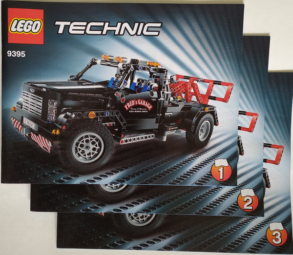 9395 Pick-Up Tow Truck (Certified) LEGO TECHNIC product image 2, provided for visual reference and product detail review