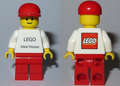 LEGO Idea House Minifigure - LEGO Logo on Back (gen100) product image 1, provided for visual reference and product detail