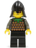 Knights Kingdom I - Robber 1, Black Neck-Protector (cas042) product image 1, provided for visual reference and product