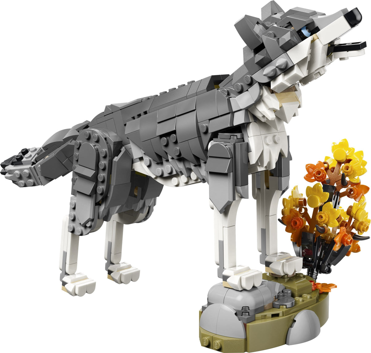 31393 Forest Animals: Gray Wolf product image 3, provided for visual reference and product detail review